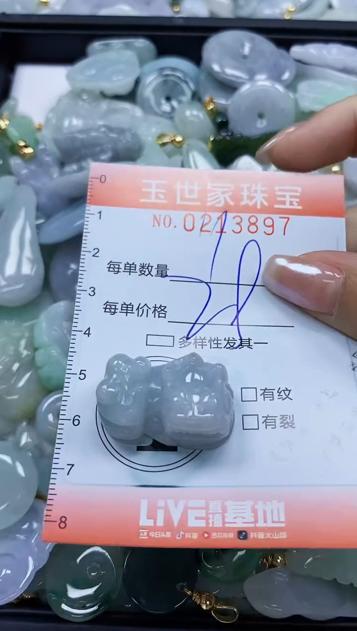 【闪购商品】翡翠未镶嵌颈饰闪购0213897