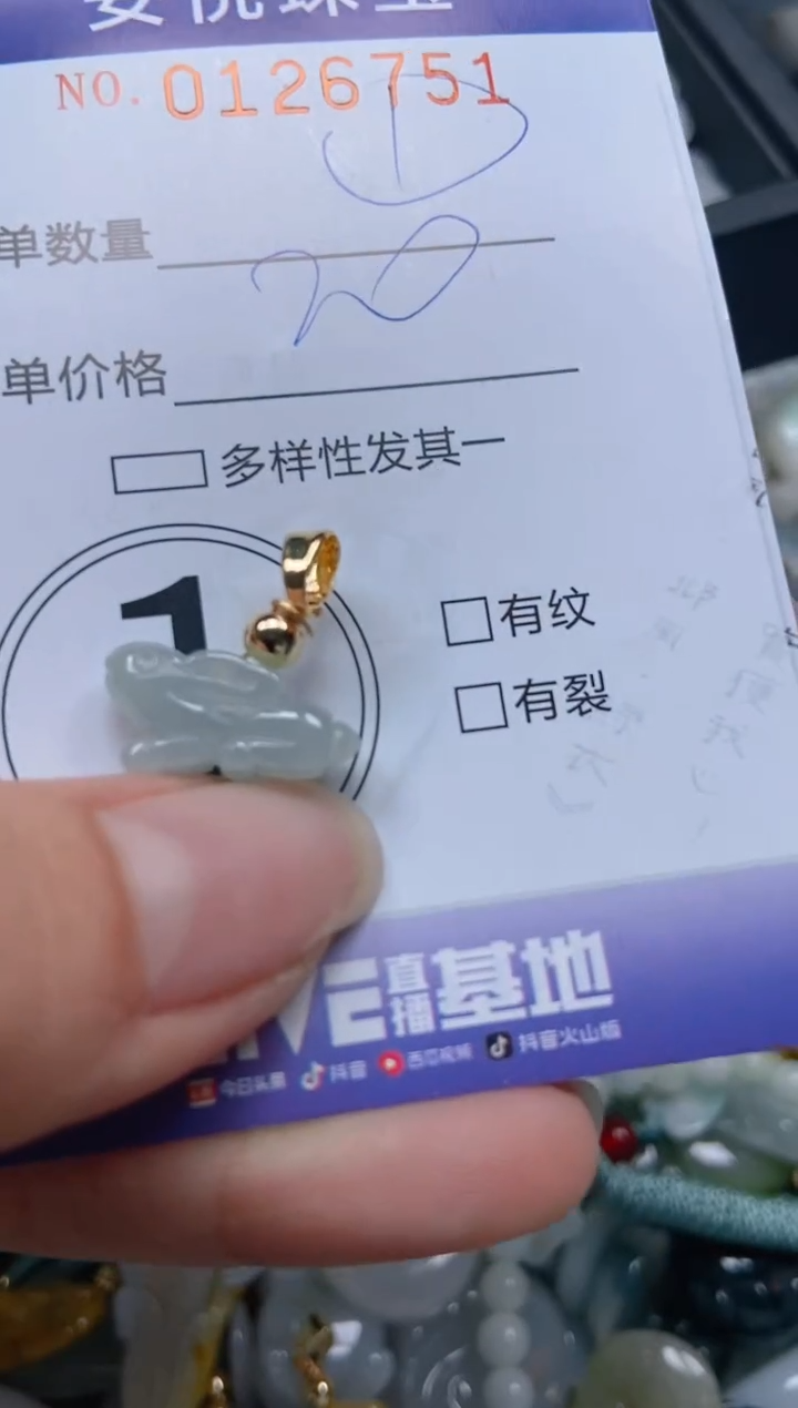 【闪购商品】翡翠颈饰未镶嵌闪购0126751