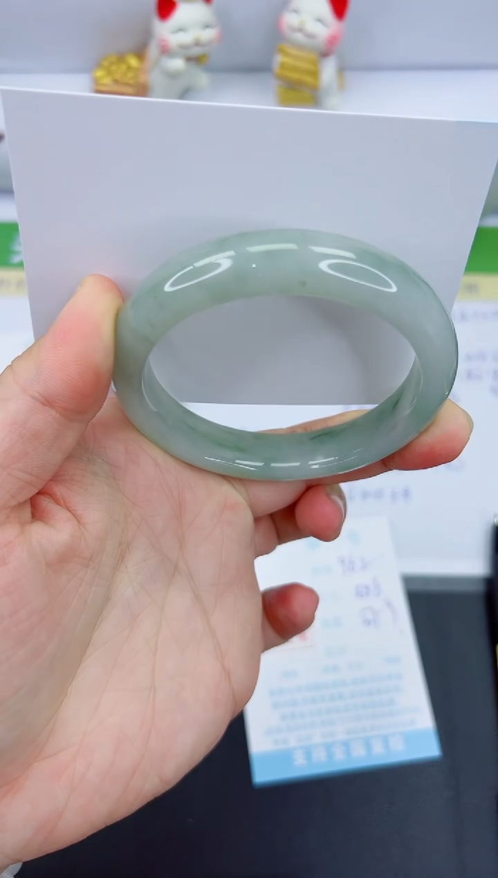 【闪购商品】石英质玉手镯未镶嵌962-58.6