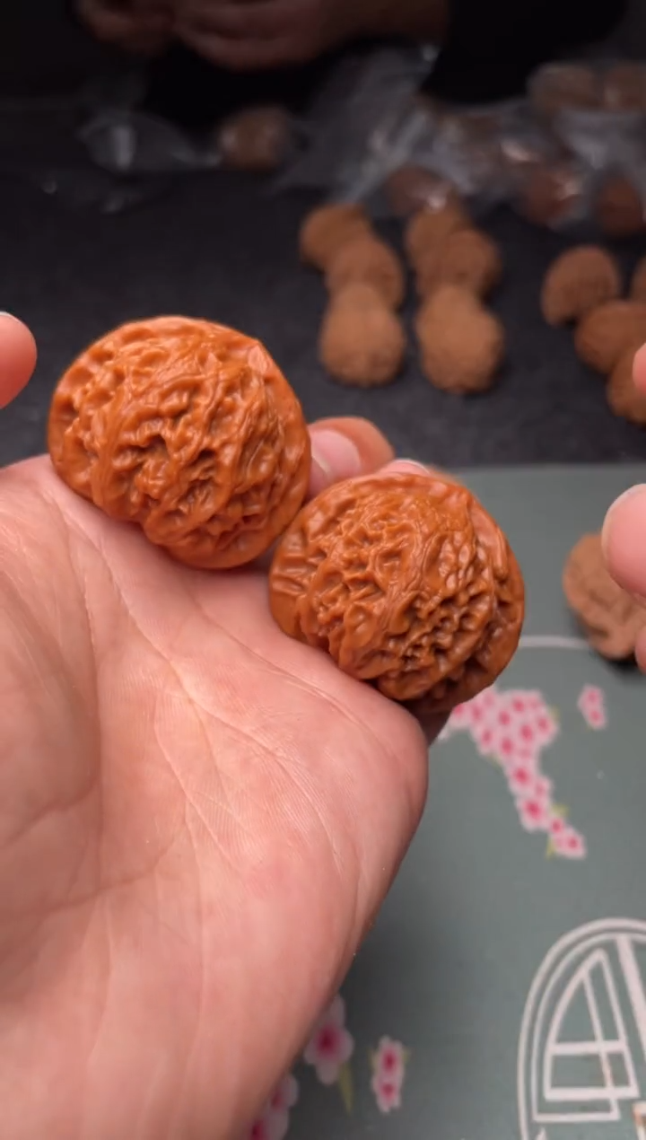 把件文玩核桃a138  宫灯 40尺