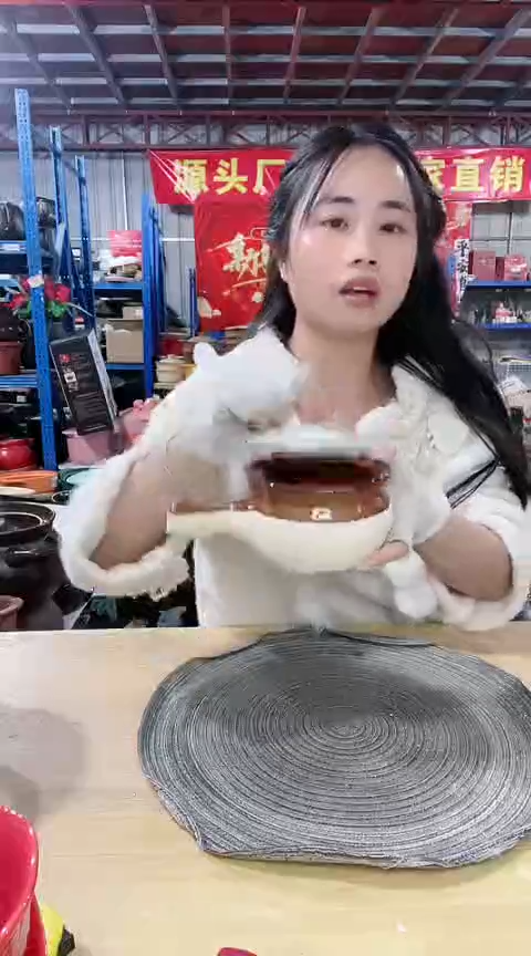 【闪购商品】瑕疵粗陶手把碗不能干烧