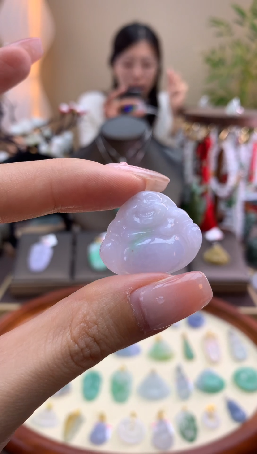 【闪购商品】翡翠颈饰未镶嵌佛公