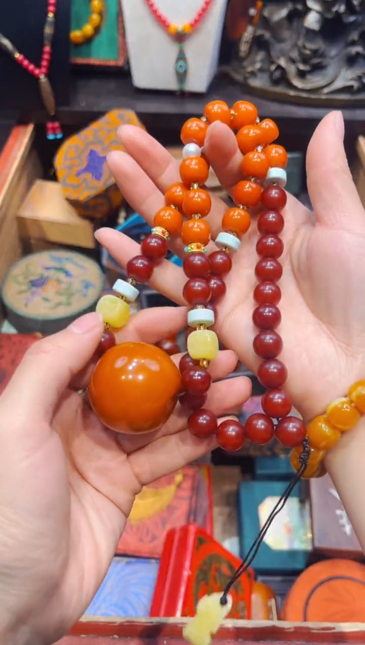 【闪购商品】蜜蜡裸石未镶嵌欣妹专属精选链接b3214