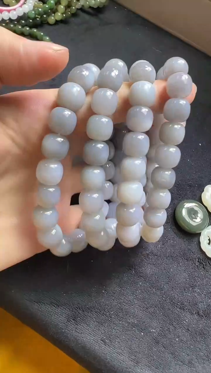 手串未镶嵌和田玉38号链接卡11mm多样性发一（先拍先挑）