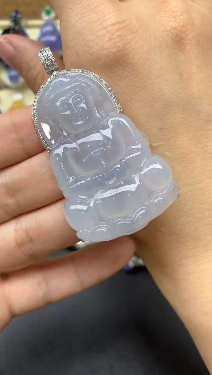 【闪购商品】翡翠颈饰18K金镶嵌572-中国好珍宝