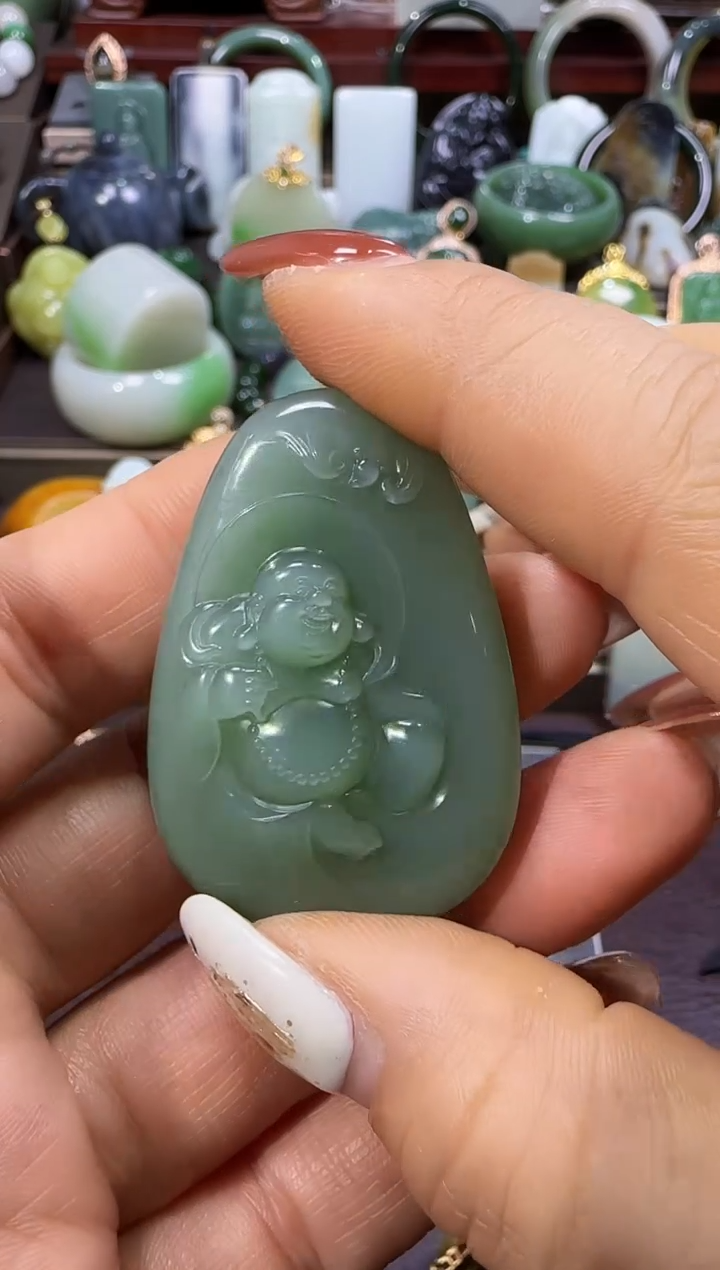 未镶嵌和田玉挂件【宏1220】29