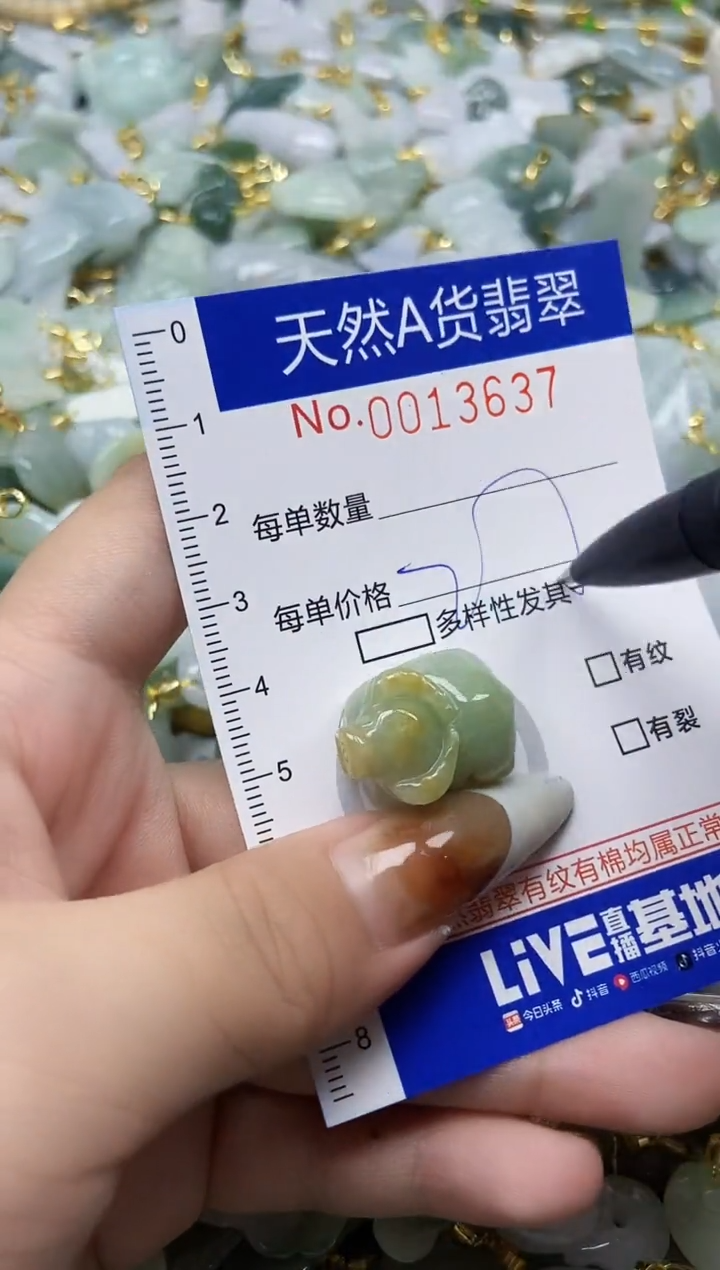 【闪购商品】翡翠颈饰未镶嵌天然A货翡翠