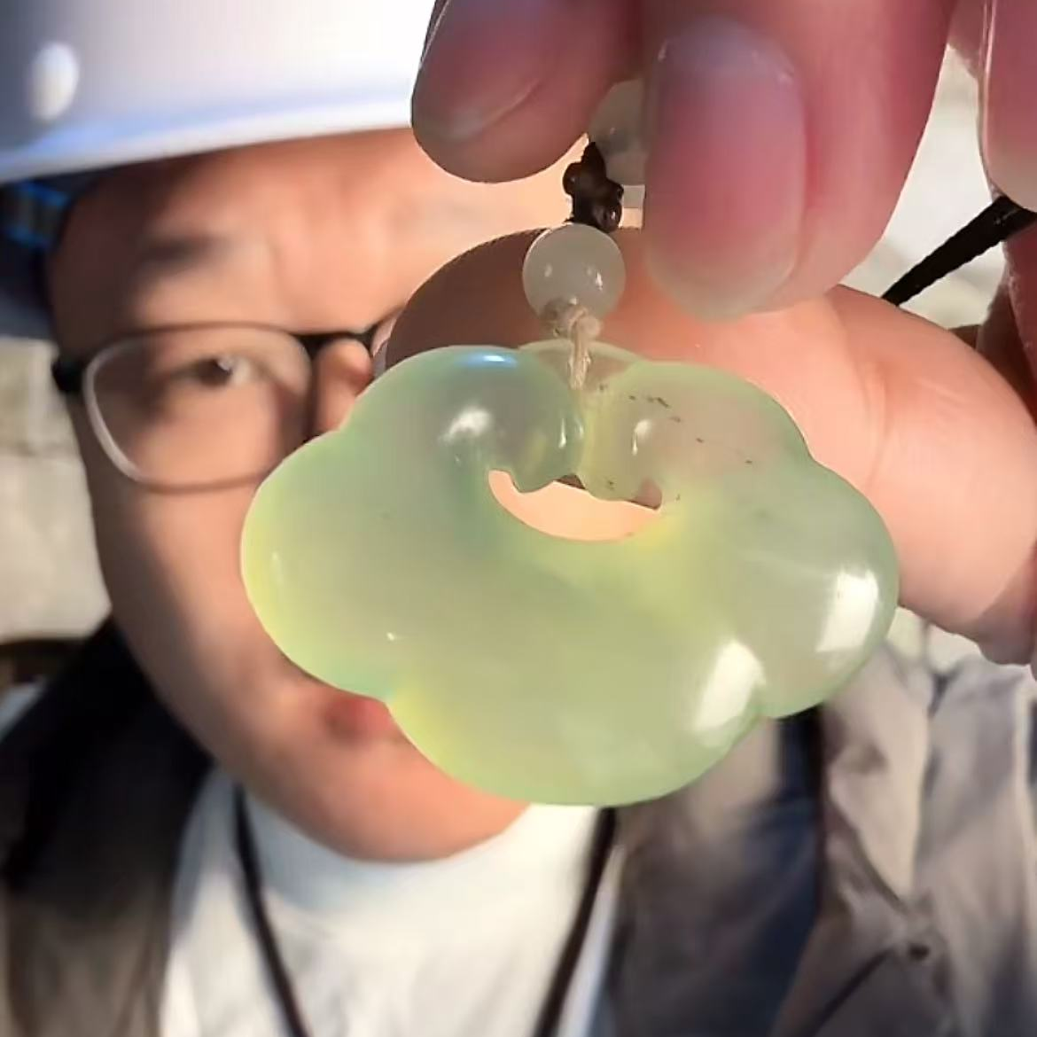 【王总矿业 抖音发货】蛇纹石未镶嵌如意吊坠多样性发其一岫玉 012