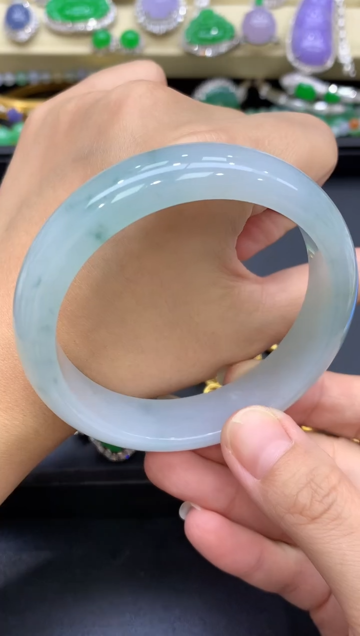 未镶嵌手镯翡翠784-中国好珍宝