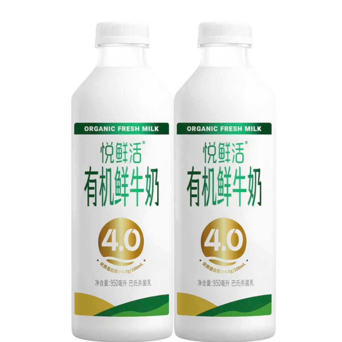 【会员商店】悦鲜活 有机4.0鲜牛奶 藏高蛋白高钙放心好奶早餐奶