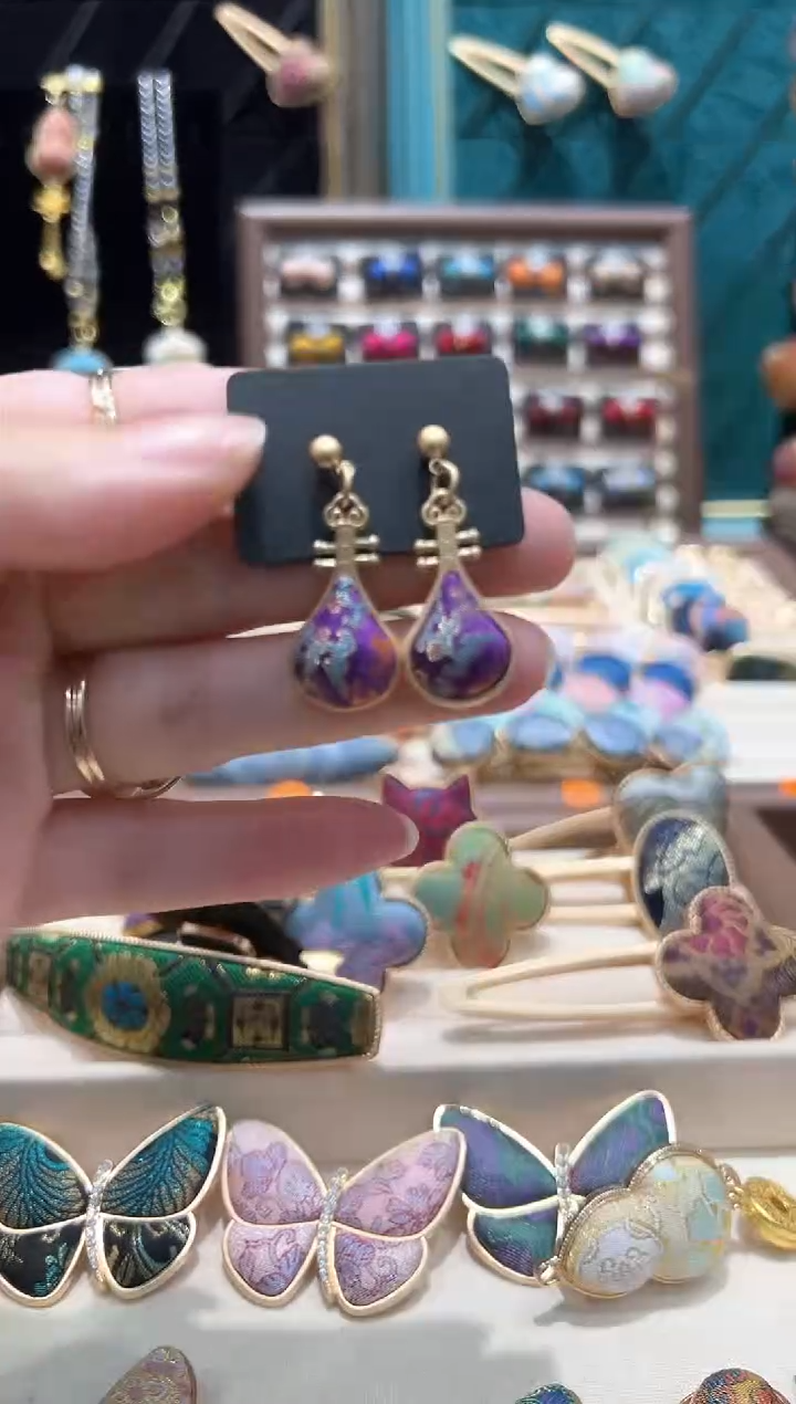 【闪购商品】【孤品车3.18】紫金八达琵琶耳坠