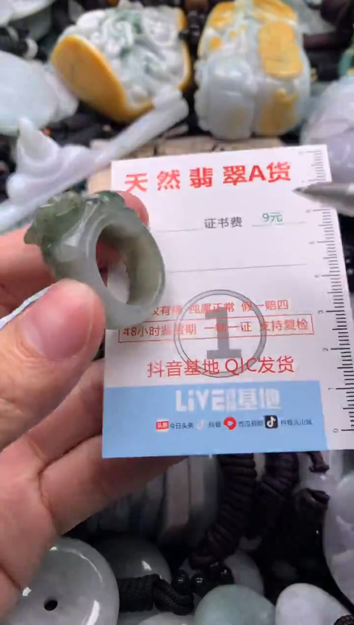 【闪购商品】翡翠吊坠(不含链)未镶嵌1