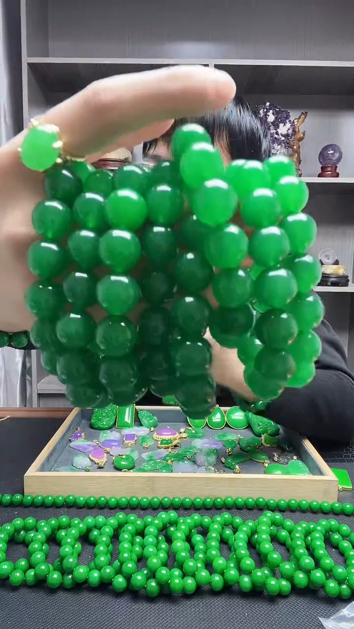 未镶嵌手链翡翠手链