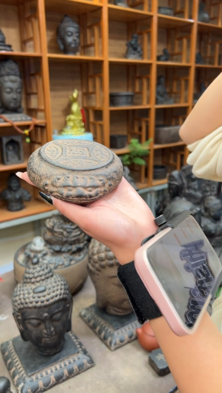 陶土【火山泥】金蟾小底座