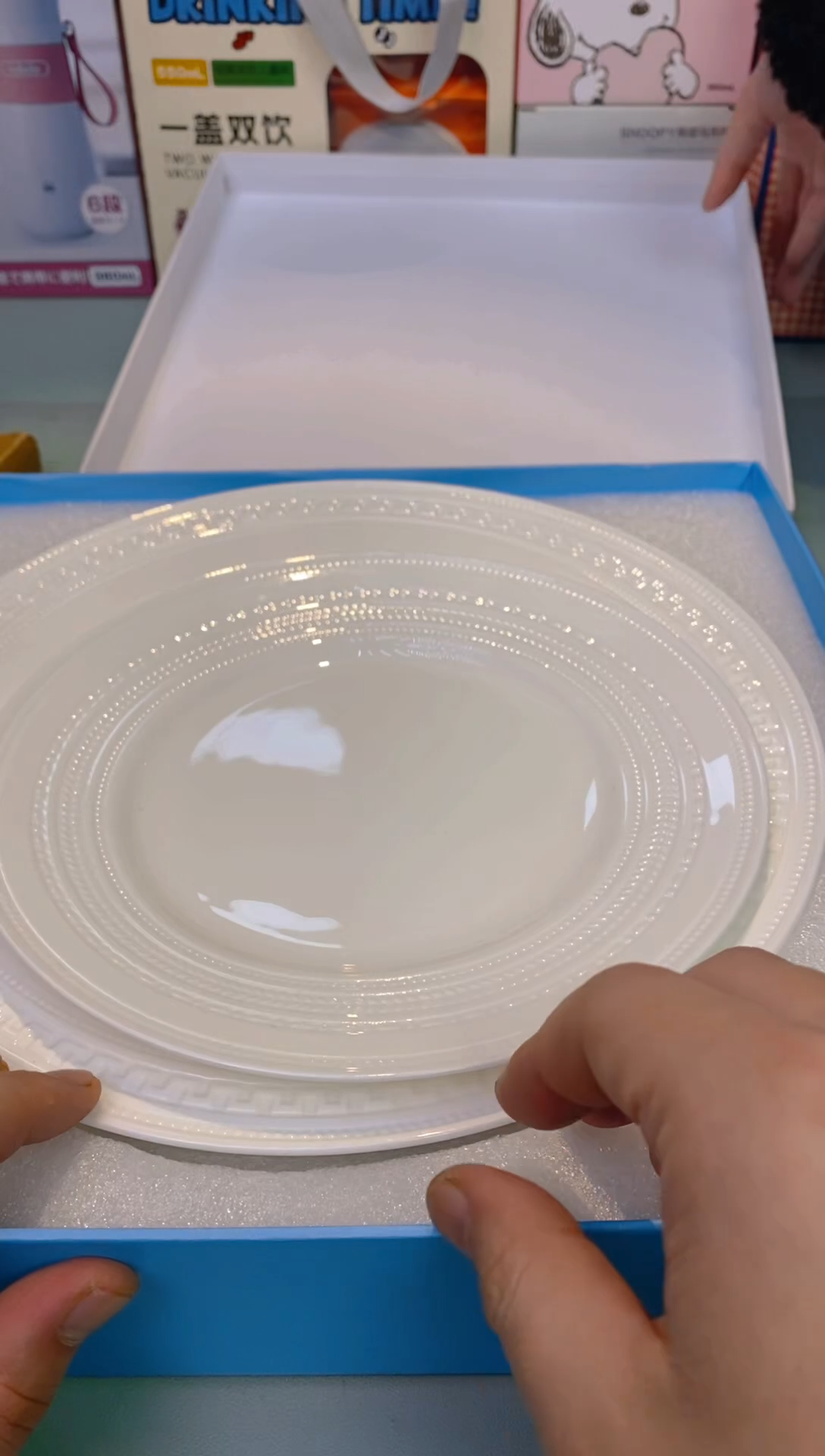 【闪购商品】瓷片浮雕盘