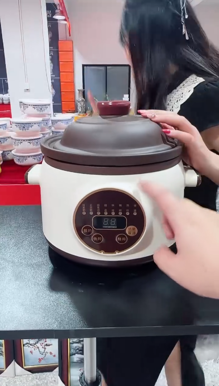摆件景德镇陶瓷电饭煲