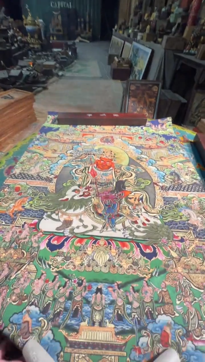 卷轴画卷轴画奥奥的唐卡