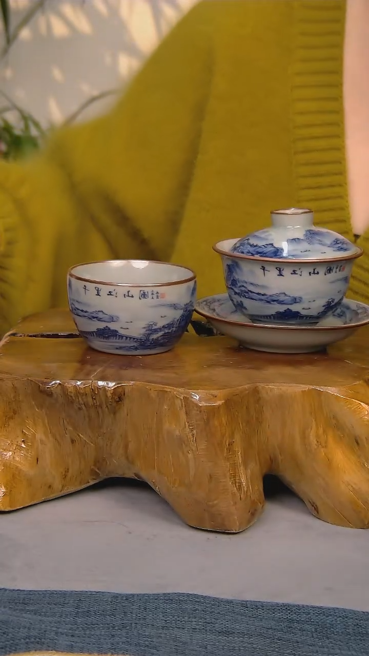 【闪购商品】简装家用款2件套 陶瓷家用茶具系列