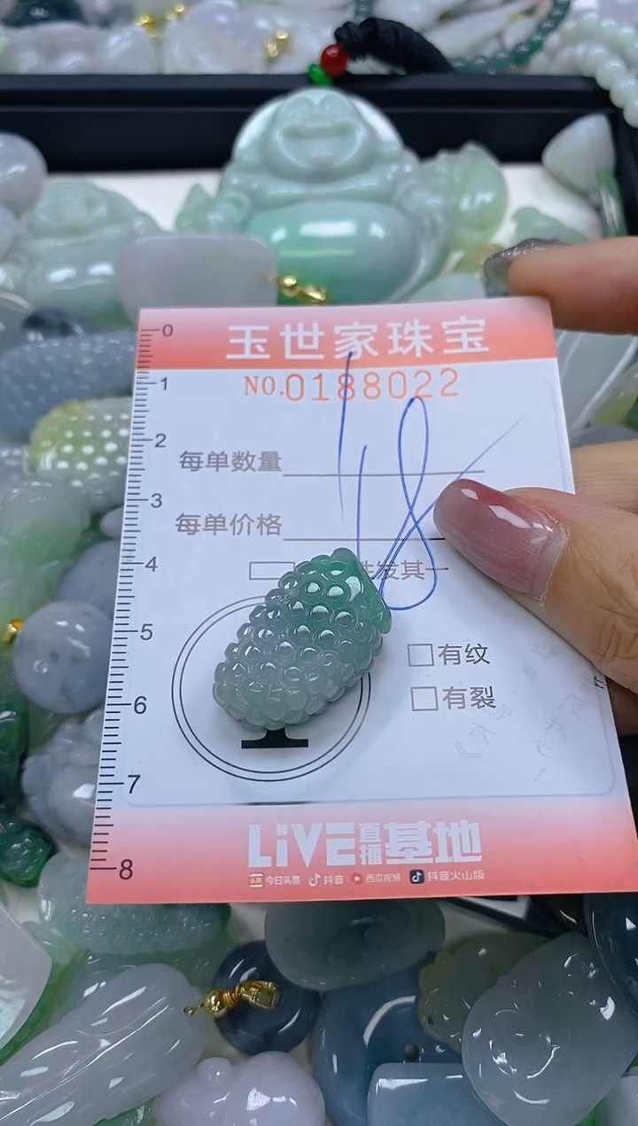 【闪购商品】翡翠颈饰未镶嵌闪购0188022