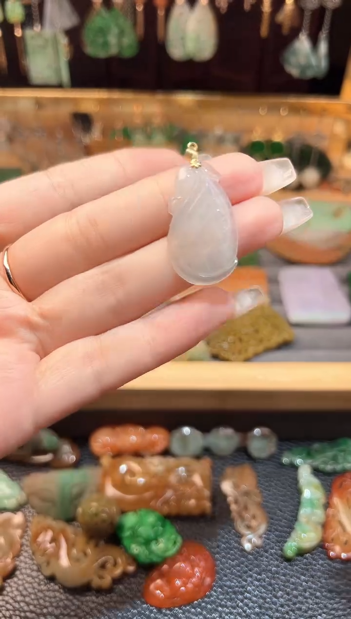 【闪购商品】翡翠耳饰未镶嵌翡翠