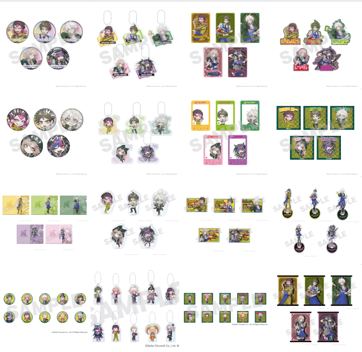 【代拆正版】弹丸论破VV书店吧唧挂件立牌