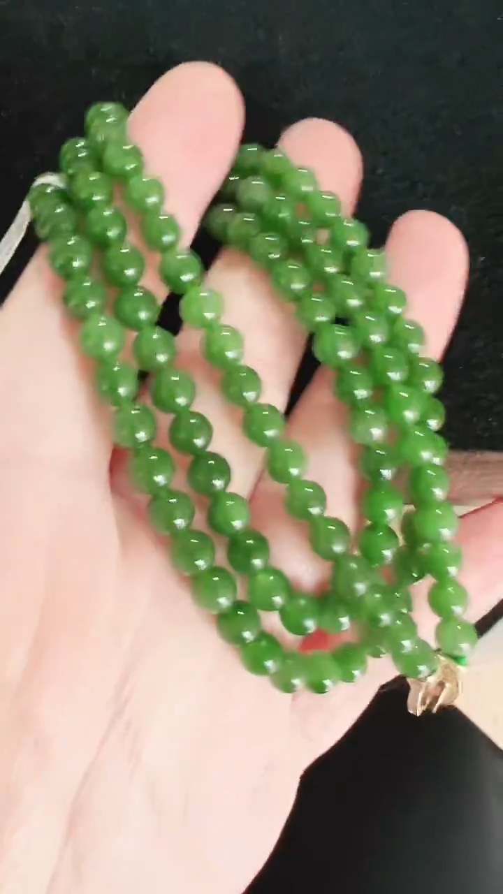 项链未镶嵌和田玉（碧玉）6