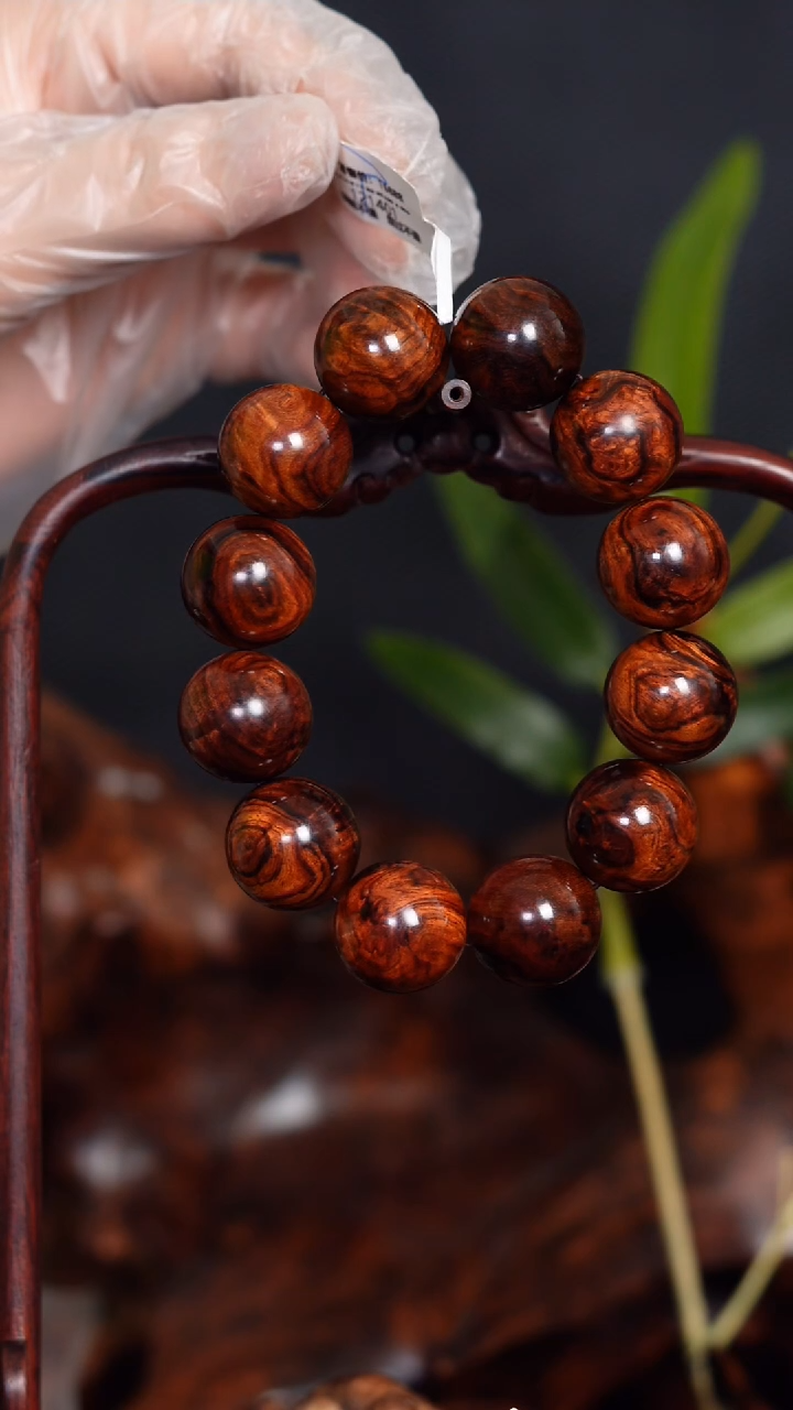 【闪购商品】黄花梨/降香黄檀手串/手链2.0水波瘤疤