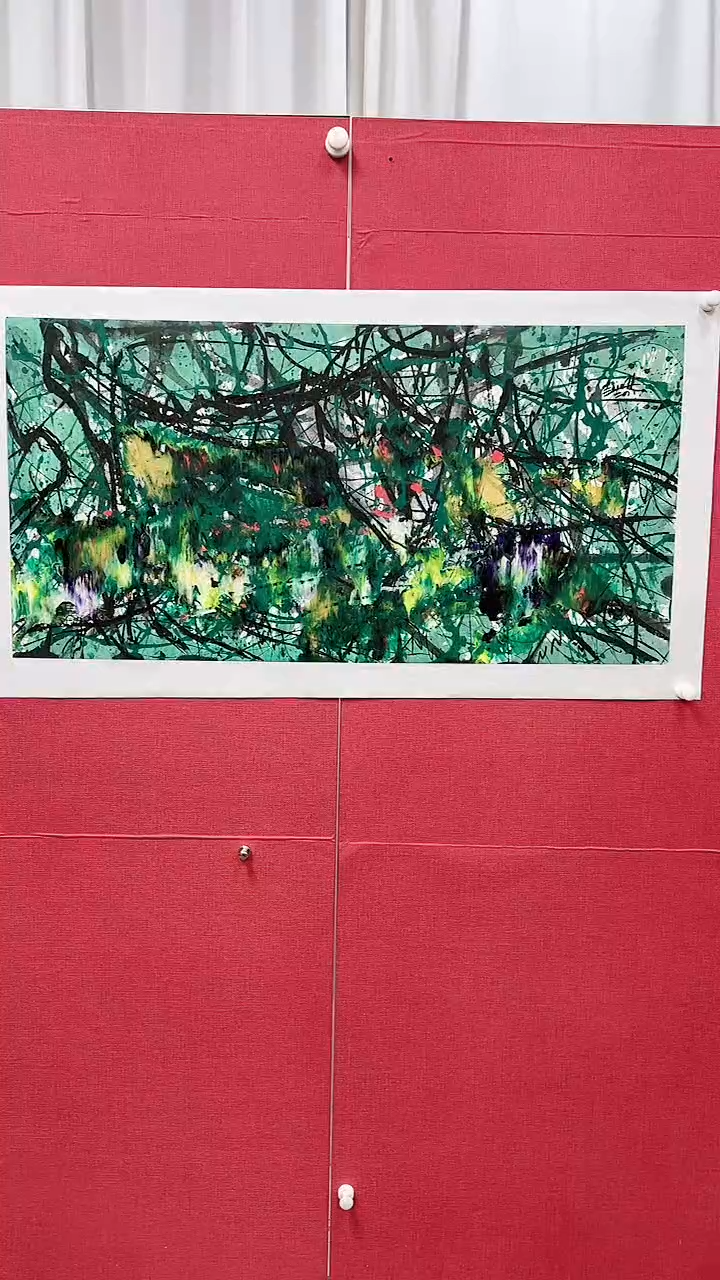 【闪购商品】绘画赵燮绘画4.5平尺金袍藤萝