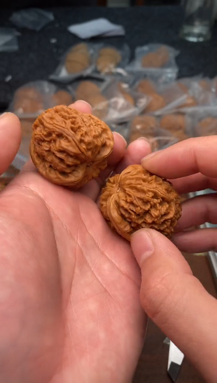 【闪购商品】文玩核桃把件G99号37尺水龙纹