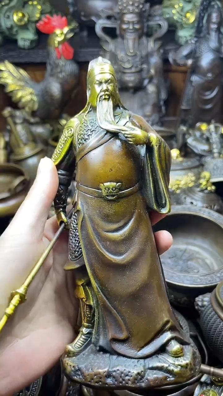 闪购链接，点击下单，有运费险，铜摆件