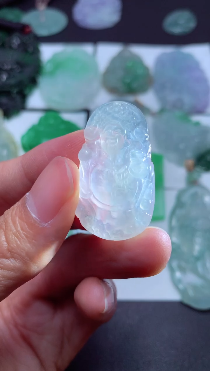 【闪购商品】翡翠颈饰未镶嵌天然翡翠