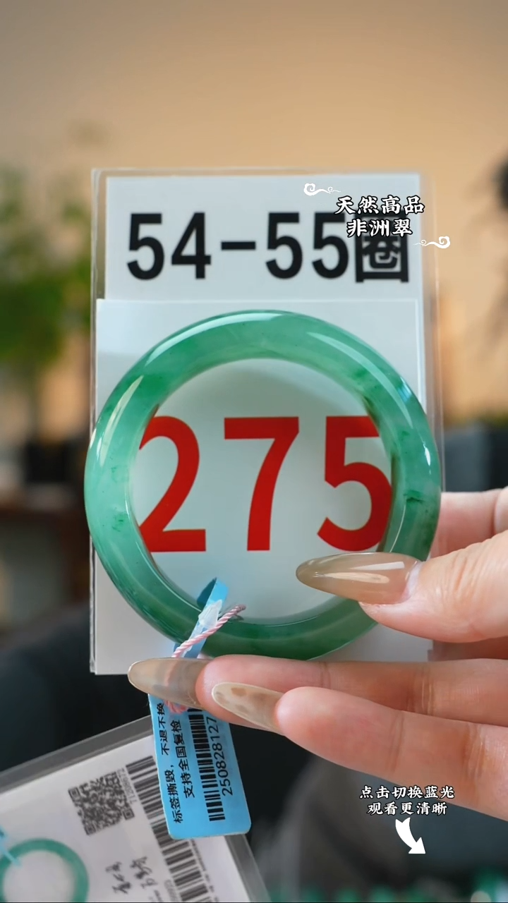 未镶嵌手镯石英质玉（非洲翠）54