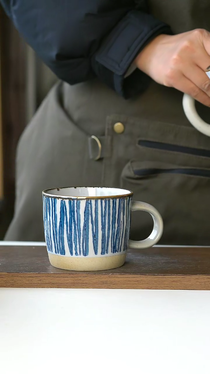 【闪购商品】陶瓷049粗陶微瑕马克杯@4-2@