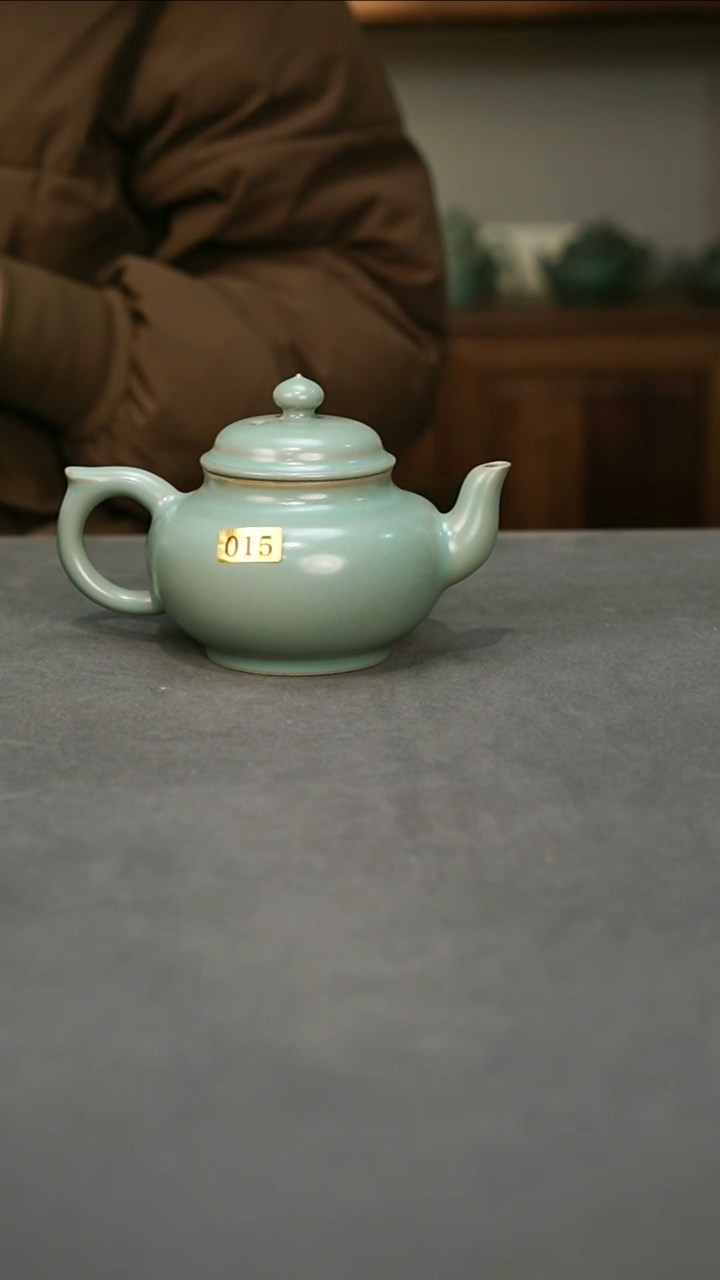 【闪购商品】君子汝瓷【福利】手签笑樱壶015