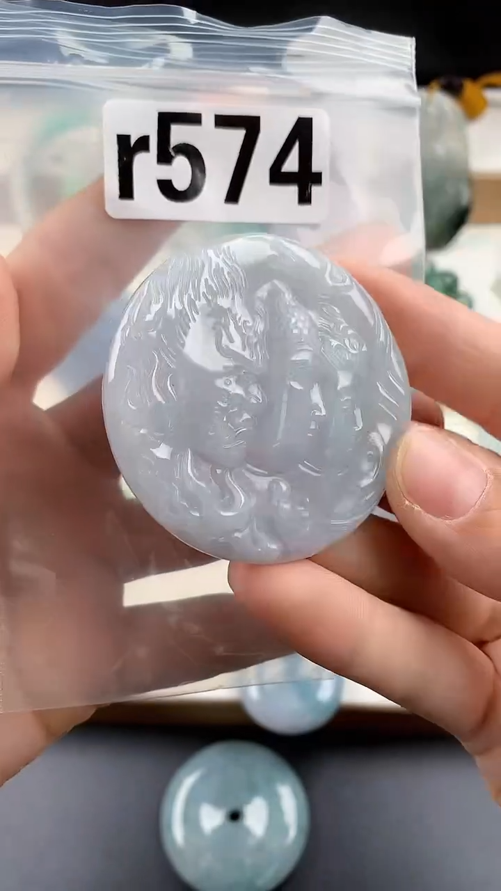 颈饰未镶嵌翡翠天然翡翠吊坠挂件