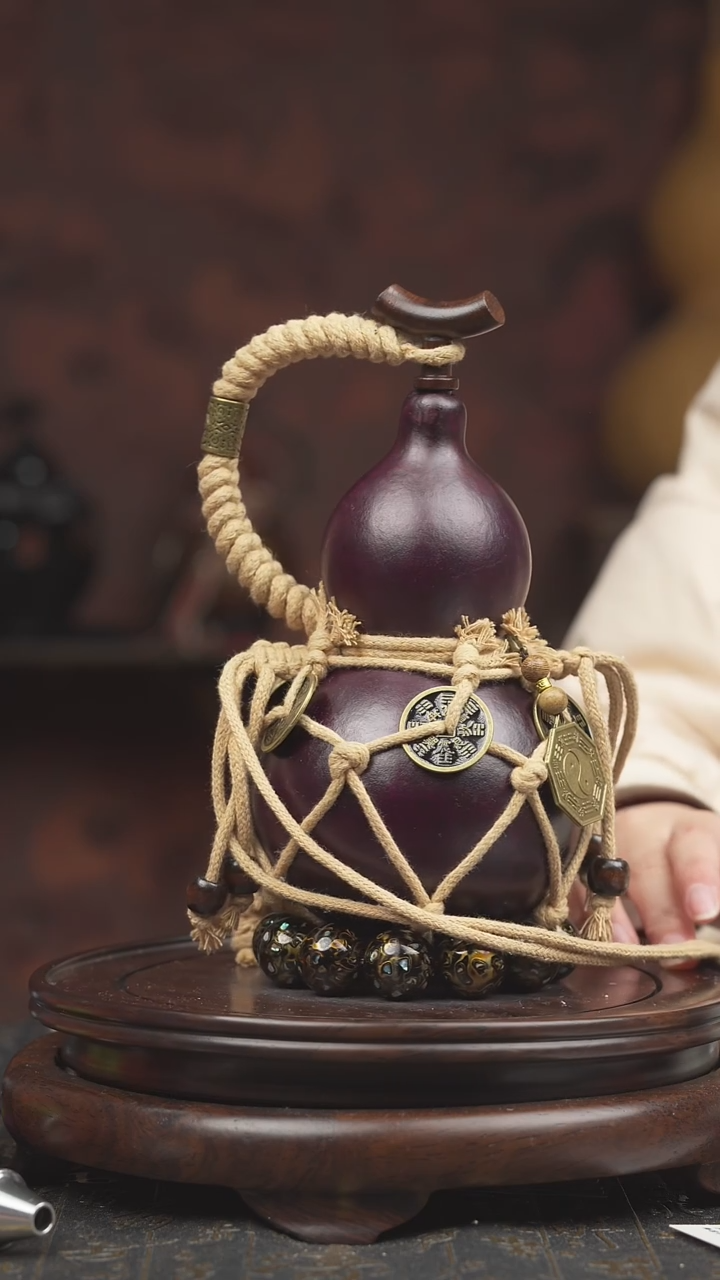 【闪购商品】1622号大漆酒葫芦一物一拍