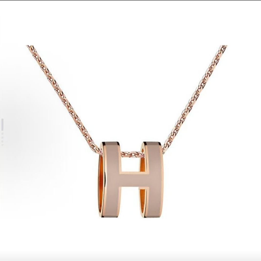 未使用 Hermes/爱马仕 POP H  项链大号