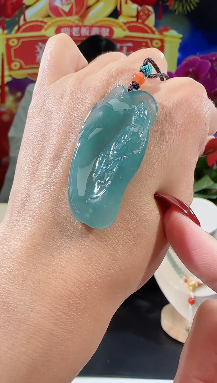 【闪购商品】翡翠吊坠(不含链)未镶嵌观音