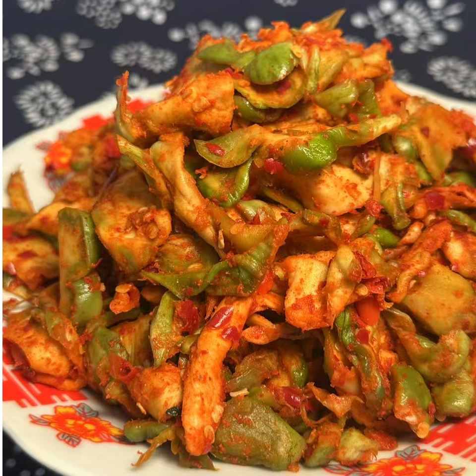 脆辣青菜片 江西农家手工脆辣青菜片260-500g