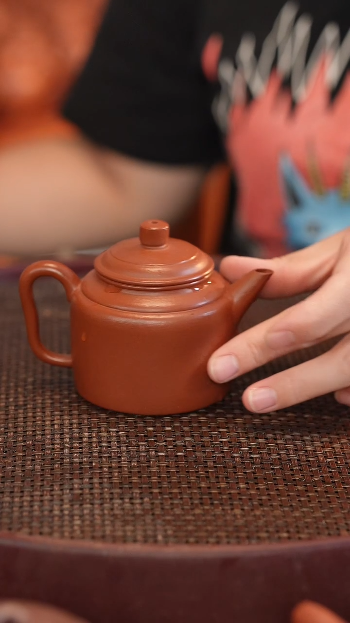 茶壶紫砂全手 大红袍 180cc