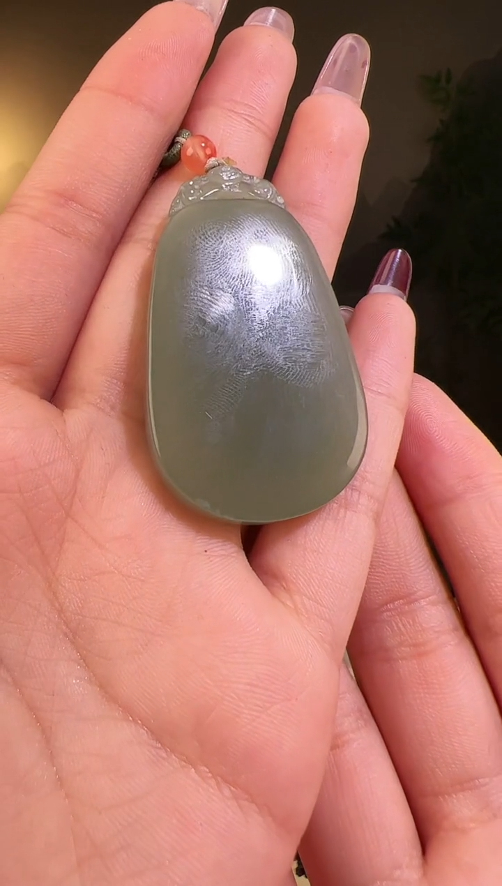 【闪购商品】和田玉颈饰未镶嵌无事牌538