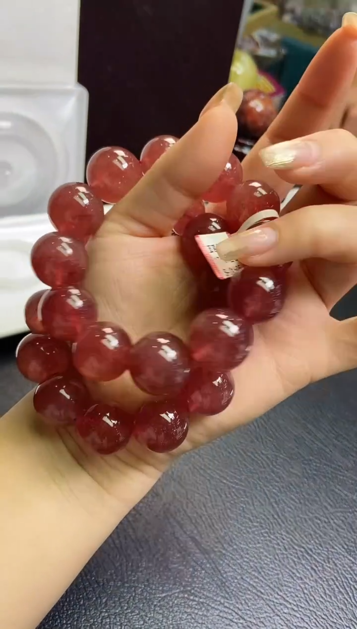 石英质玉手串17/915未镶嵌多样性发一件