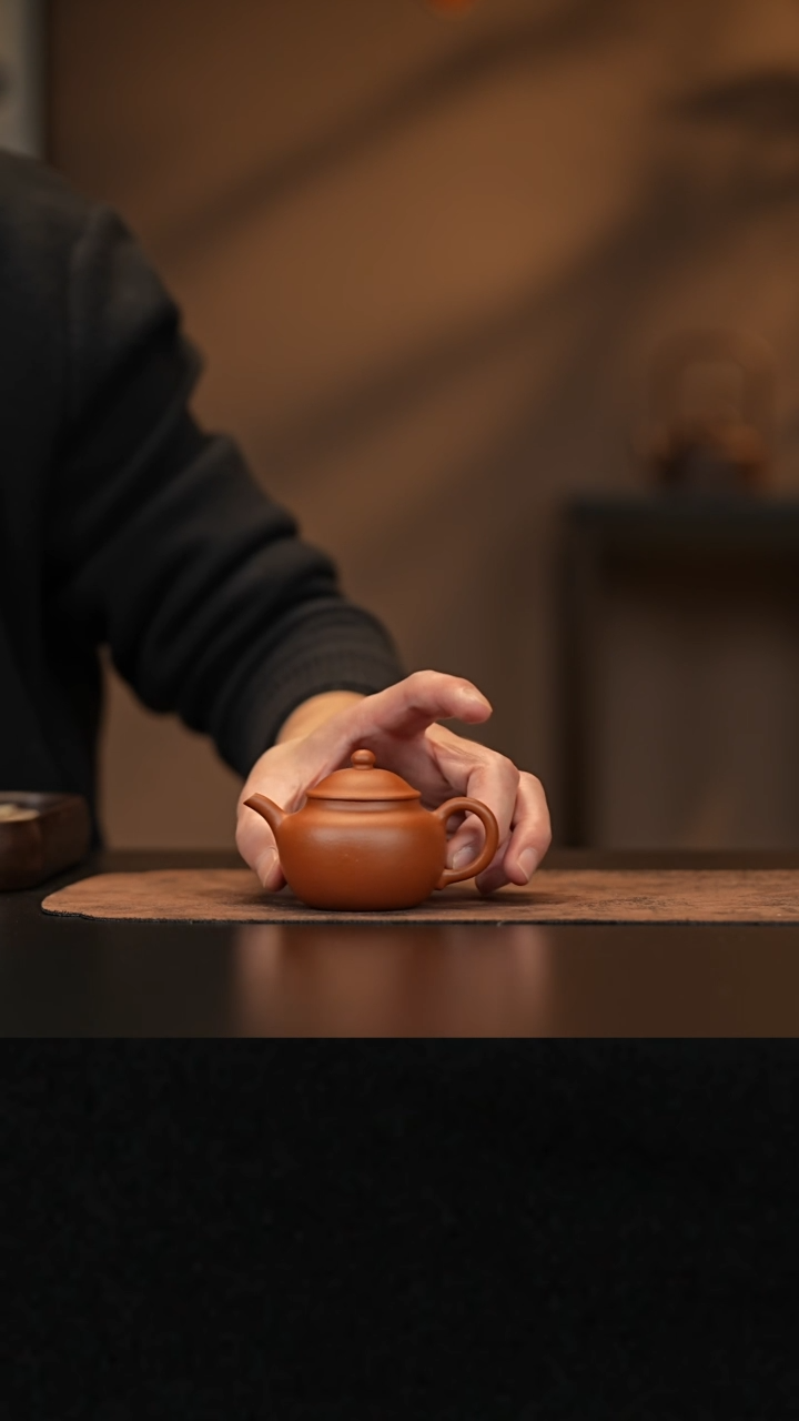 【闪购商品】紫砂茶壶 允禾斋wzht 朱泥 清隐