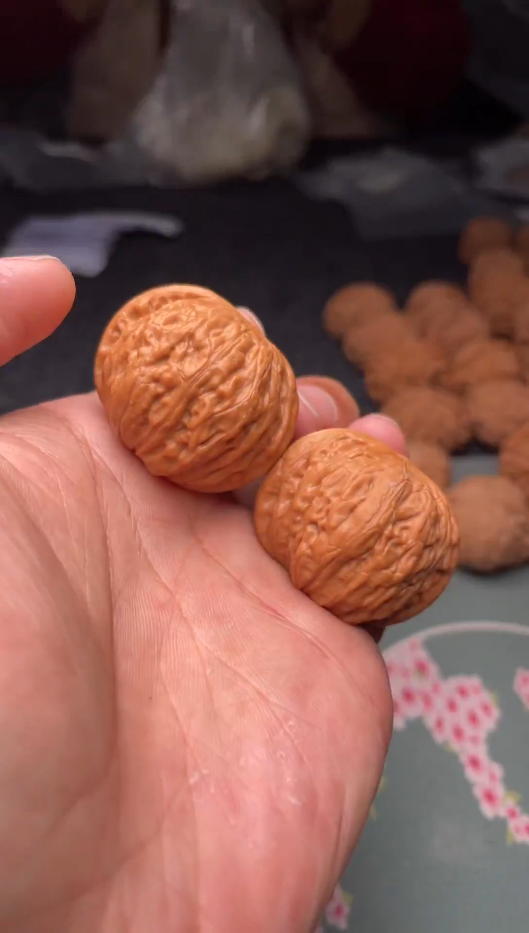 把件文玩核桃a205   铁锤   37尺