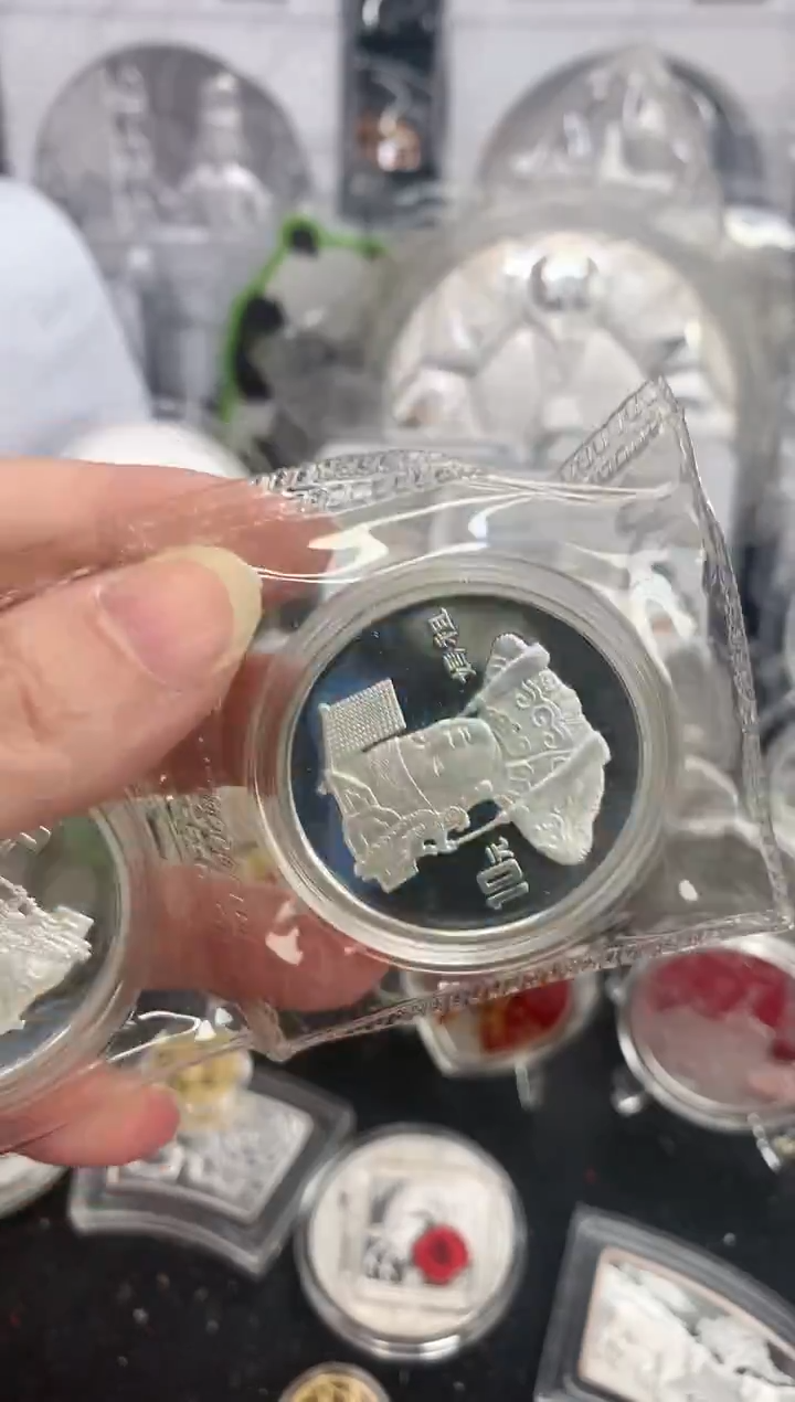纯银1997年妈祖银币li