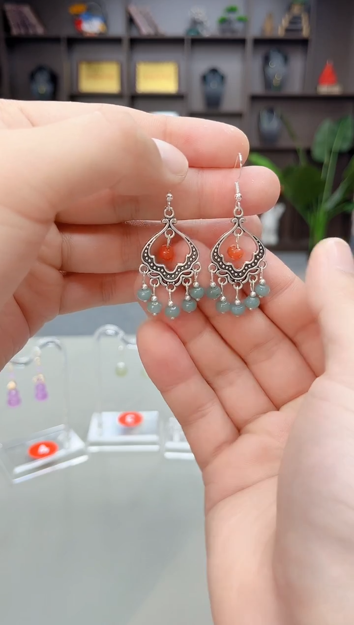 未镶嵌翡翠耳饰432000