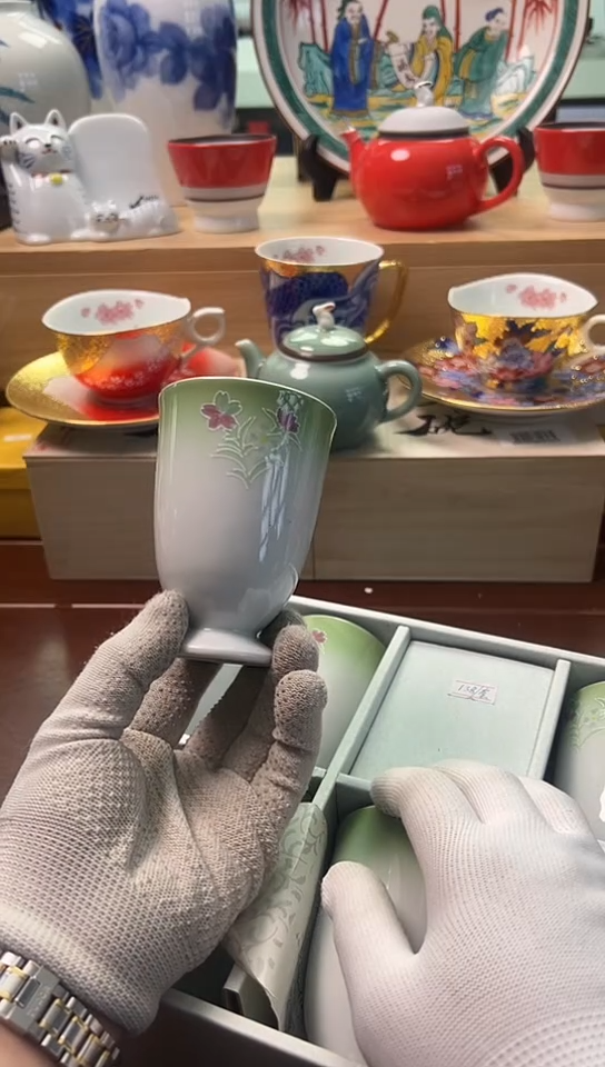【闪购商品】5只中古回流瓷器好看，谨慎参拍