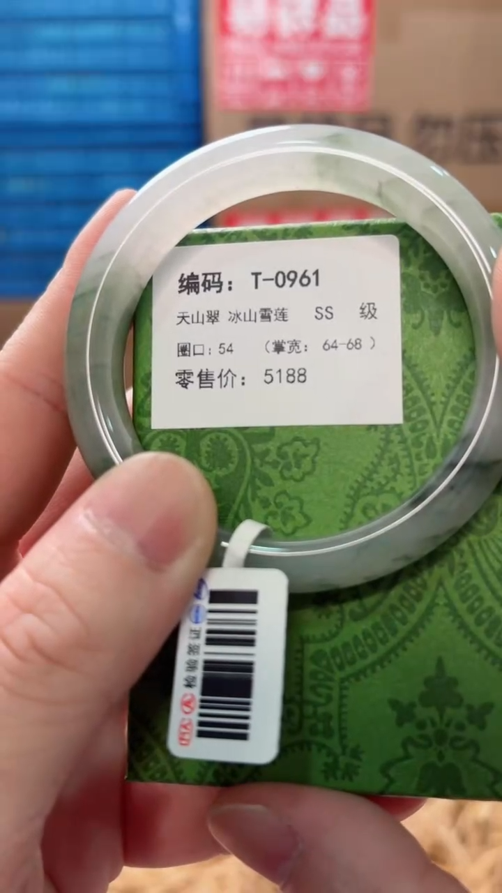 未镶嵌手镯石英质玉T-0961