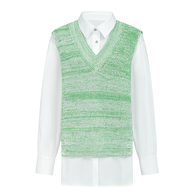 【小熊专属】曼德诗针织衫毛针织衫春装新款上衣女