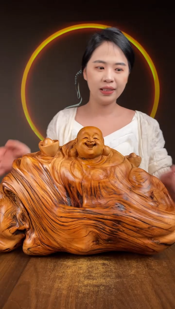 柏木（崖柏）手工摆件,先抢先得! 编号184